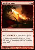 Seething Song - Duel Decks: Knights vs. Dragons (Common) [DDG-70]