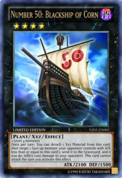 Number 50: Blackship of Corn - ZEXAL Manga Promos (Ultra Rare) [YZXX-02-001]