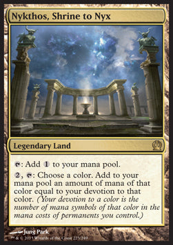 Nykthos, Shrine to Nyx - Theros (Rare) [THS-223]