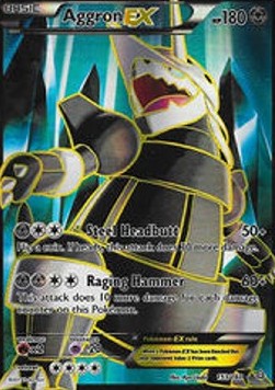 Aggron EX - Primal Clash (Ultra Rare) [PRC-153]