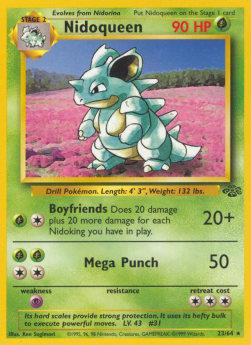 Nidoqueen - Jungle (Rare) [JU-23]