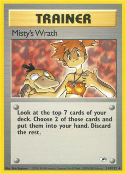 Misty's Wrath - Gym Heroes (Uncommon) [GH-114]