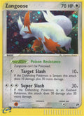 Zangoose - EX Sandstorm (Holo Rare) [SS-14]