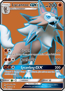 Lycanroc GX - Burning Shadows (Ultra Rare) [BUS-136]