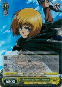 "Resisting Fate" Armin (V.2 - Super Rare) - Attack on Titan (Super Rare) [AOT/S35-002]