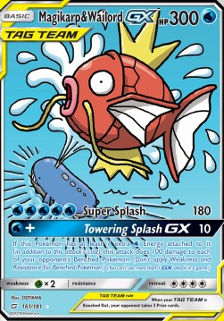 Magikarp & Wailord GX - Team Up (Ultra Rare) [TEU-161]