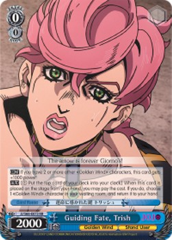Guiding Fate, Trish (V.1 - Double Rare) - JoJo’s Bizarre Adventure: Golden Wind (Double Rare) [JJ/S66-073]