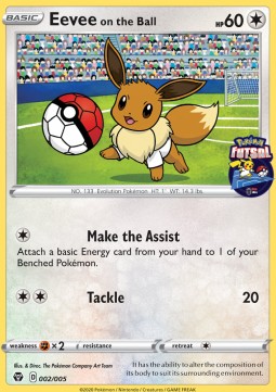Eevee on the Ball - Futsal Promos (Promo) [FUT20-002]