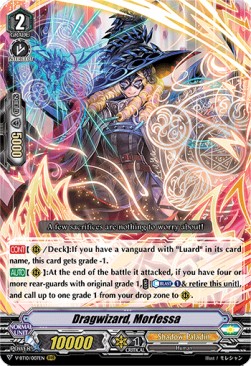 Dragwizard, Morfessa  (V.1 - Triple Rare) - Phantom Dragon Aeon (Triple Rare) [V-BT10-007]