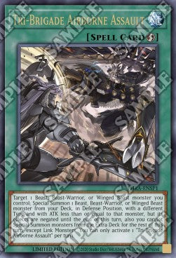 Tri-Brigade Airborne Assault (V.2 - Ultra Rare) - Phantom Rage (Ultra Rare) [PHRA-SP1]