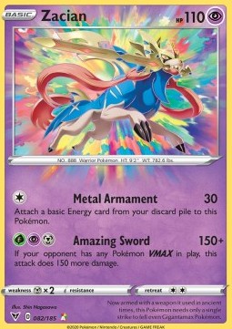 Zacian - Vivid Voltage (Amazing Rare) [VIV-82]
