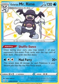 Galarian Mr. Rime - Shining Fates (Secret Rare) [SHF-SV21]