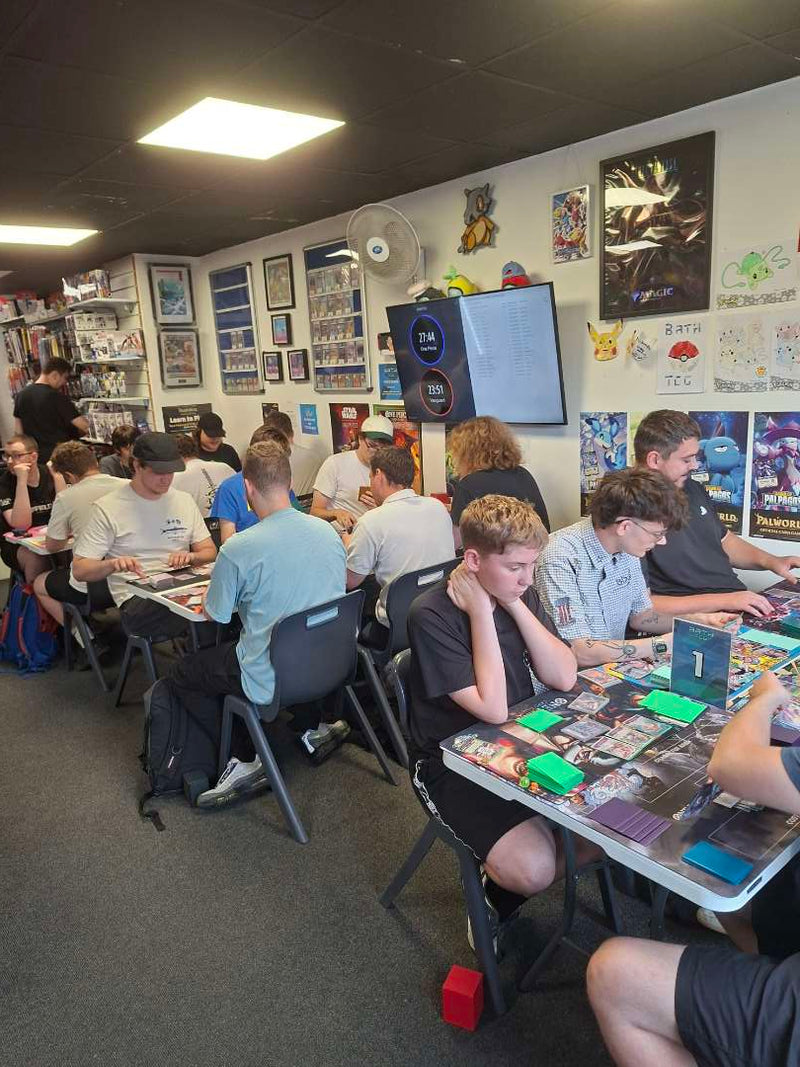 Players at a Bath TCG or Norton TCG event
