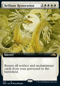 Brilliant Restoration (V.2) - Kamigawa: Neon Dynasty: Extras (Rare) [XNEO-434]