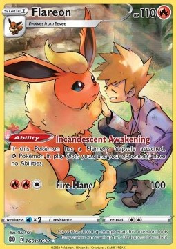 Flareon - Brilliant Stars (Holo Rare) [BRS-TG01]