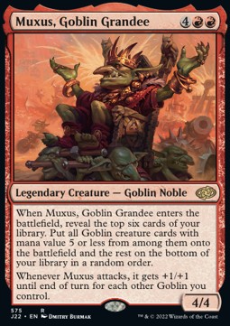Muxus, Goblin Grandee - Jumpstart 2022 (Rare) [J22-575]