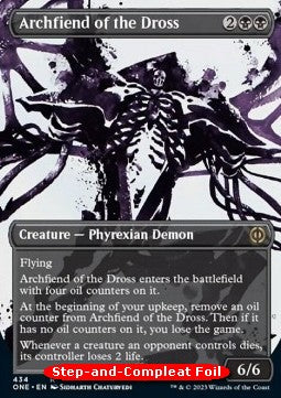 Archfiend of the Dross (V.2) - Phyrexia: All Will Be One: Extras (Rare) [XONE-434]