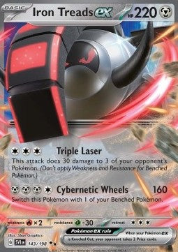 Iron Treads ex - Scarlet & Violet (Double Rare) [SVI-143]