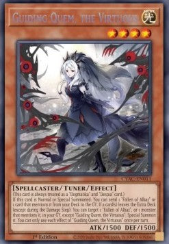 Guiding Quem, the Virtuous (V.1 - Secret Rare) - Cyberstorm Access (Secret Rare) [CYAC-011]