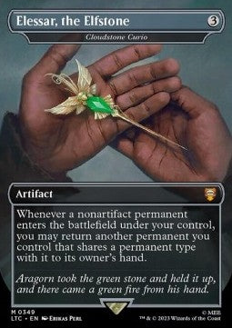 Cloudstone Curio (V.1) - Commander: The Lord of the Rings: Tales of Middle-earth: Extras (Mythic) [XLTC-349]