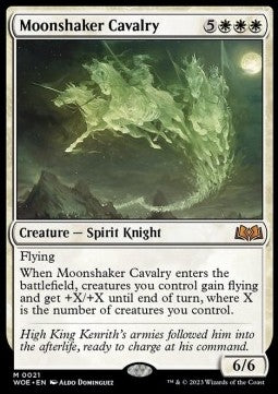 Moonshaker Cavalry - Wilds of Eldraine (Mythic) [WOE-21]