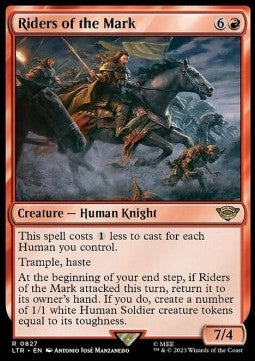 Riders of the Mark (V.1) - The Lord of the Rings: Tales of Middle-earth Holiday Release (Rare) [LTRH-827]
