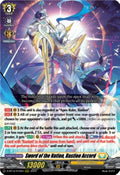 Sword of the Nation, Bastion Accord  (V.1 - Triple Rare) - Evenfall Onslaught (Triple Rare) [D-BT12-010]