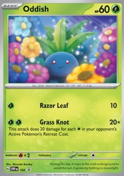 Oddish - SV Black Star Promos (Promo) [SVP-102]