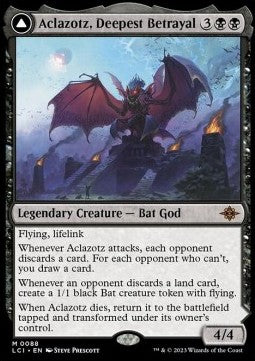 Aclazotz, Deepest Betrayal // Temple of the Dead - The Lost Caverns of Ixalan (Mythic) [LCI-88]