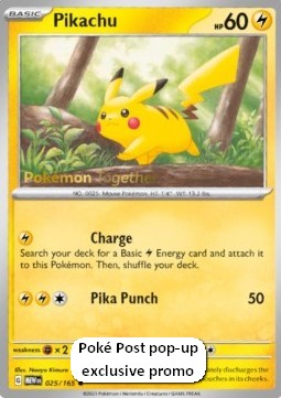 Pikachu - 151 (Promo) [MEW-025]