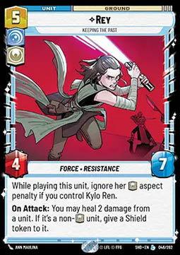 Rey, Keeping the Past - Shadows of the Galaxy (Legendary) [SHD-046]