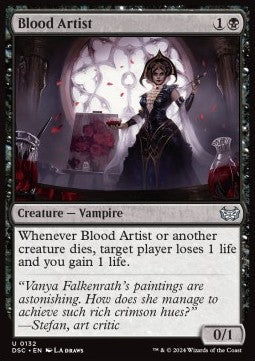 Blood Artist - Commander: Duskmourn: House of Horror (Uncommon) [DSC-132]