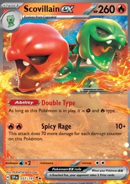 Scovillain ex - Surging Sparks (Double Rare) [SSP-037]