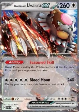 Bloodmoon Ursaluna ex - SV Black Star Promos (Promo) [SVP-177]
