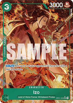 Izo (OP01-033) (V.4) - The Best (Alternate Art) [PRB01-OP01-033]