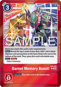 Garnet Memory Boost! (LM-033) - Special Limited Set (Promo) [SLM-033]