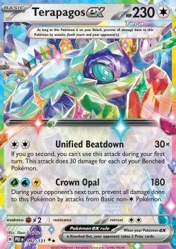 Terapagos ex - Prismatic Evolutions (Double Rare) [PRE-092]