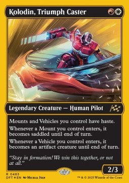 Kolodin, Triumph Caster - Aetherdrift: First-Place (Rare) [DFTFP-483]