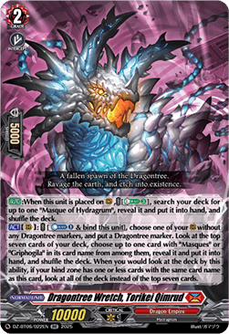 Dragontree Wretch, Torikei Qimrud  (V.1 - Double Rare) - Generation Dragenesis (Double Rare) [DZ-BT06-022]