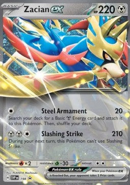 Zacian ex - SV Black Star Promos (Promo) [SVP-198]