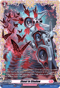 Shout in Shadow  (V.2 - Frame Rare) - Moon Fangs & Cerulean Blaze (Frame Rare) [DZ-BT07-FR48]