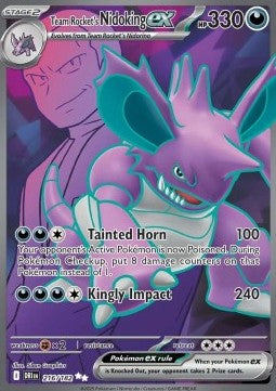 Team Rocket's Nidoking ex - Destined Rivals (Ultra Rare) [DRI-216]