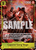 Capone"Gang"Bege (OP11-101) (V.2) - A Fist of Divine Speed (Alternate Art) [OP11-101]
