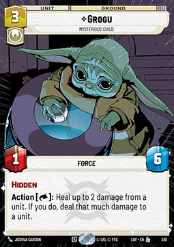 Grogu, Mysterious Child (V.1) - Legends of the Force: Extras (Legendary) [XLOF-510]