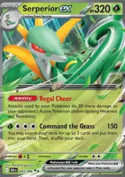 Serperior ex - Black Bolt (Double Rare) [BLK-003]