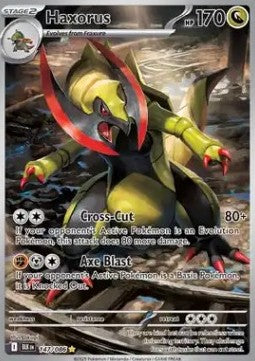 Haxorus - Black Bolt (Illustration Rare) [BLK-147]