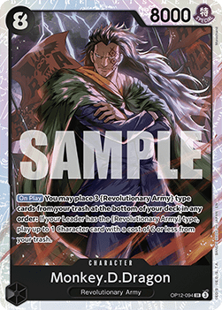 Monkey.D.Dragon (OP12-094) (V.1) - Legacy of the Master (Super Rare) [OP12-094]