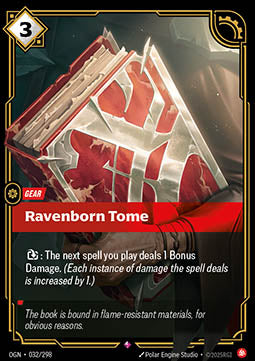 Ravenborn Tome - Origins (Rare) [OGN-032]