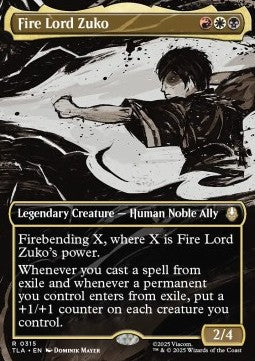 Fire Lord Zuko (V.1) - Avatar: The Last Airbender: Extras (Rare) [XTLA-315]
