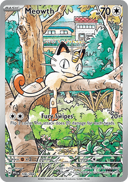 Meowth - Phantasmal Flames (Illustration Rare) [PFL-106]